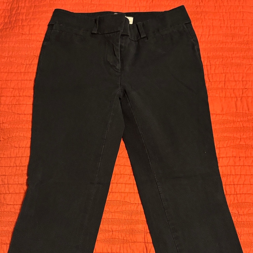 LOFT Black Petite Ankle Pants